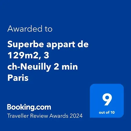 Superbe De 129m2, 3 Ch-neuilly 2 Min Paris Apartment *